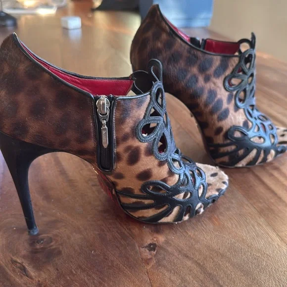 Cesare Pacotti fabulous leather  heels - Picture 2 of 7